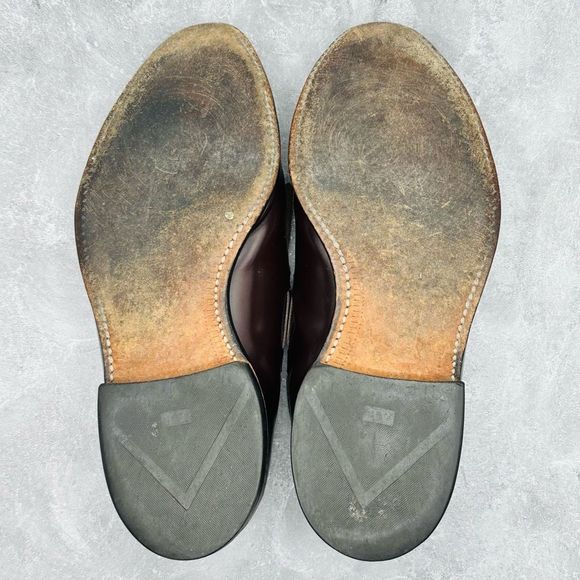 Ellen Edmonds Cap Toe Braided Tassel Slip On Brown Men’s Dress Loafer Shoes size - Picture 7 of 16